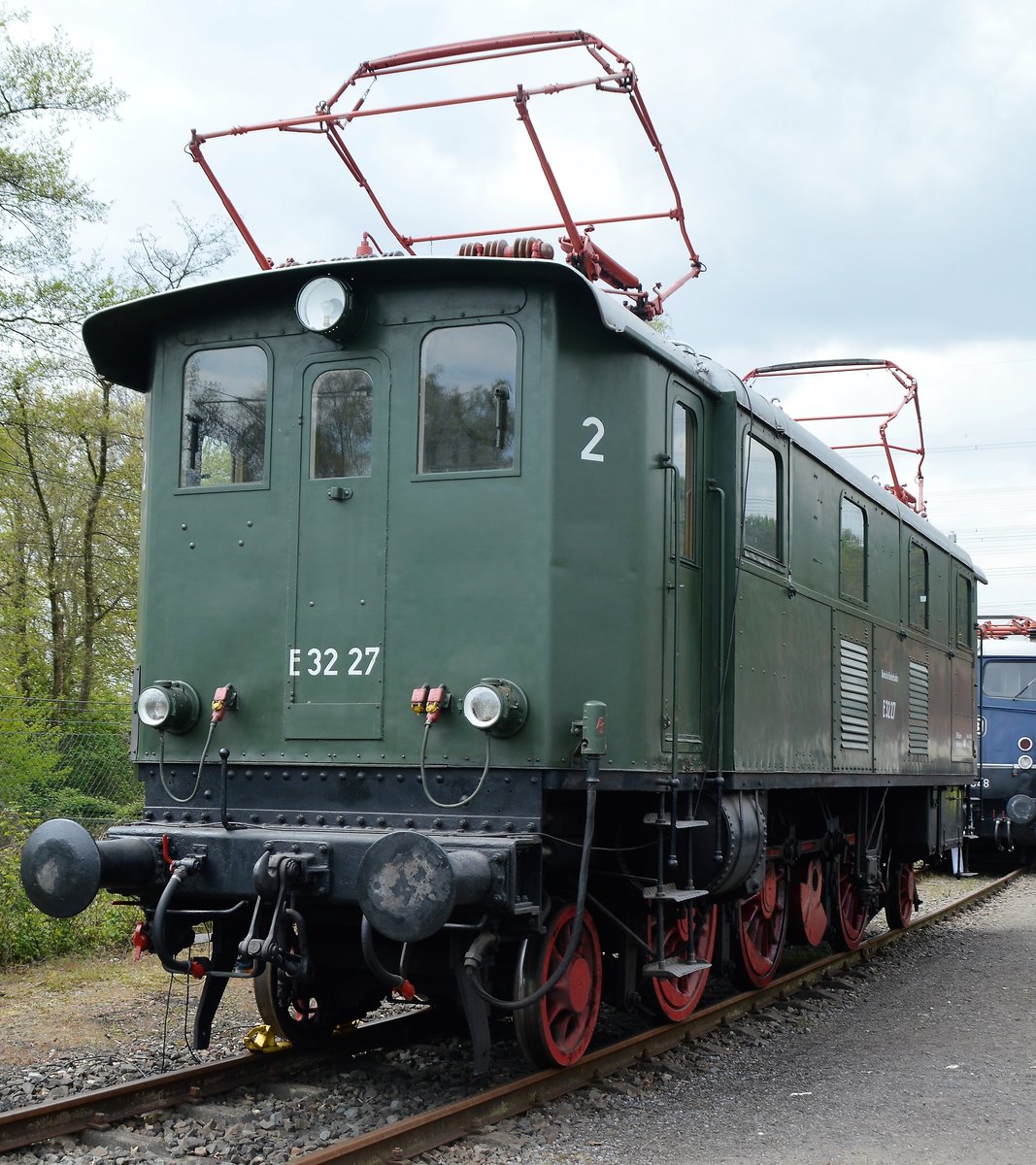Jubiläumstage im Eisenbahnmuseum Bochum Dahlhausen am 29.04.2017 mit E 32 27