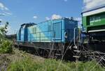 diesel/880485/die-deutz-dg-1200-bbm-ender Die Deutz DG 1200 BBM 'Ender' der Fa. FSI war am 11.05.2025 bei Gleisbauarbeiten im Bereich des Bahnhofs Arnsberg eingesetzt.