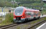 (Reload) 632 619 mit dem RE 57 nach Dortmund verlässt am 10.05.2021 den Bahnhof Arnsberg.