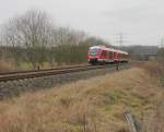 Personenzuge/321708/am-05022014-ist-re57-auf-dem Am 05.02.2014 ist RE57 auf dem Weg nach Winterberg zwischen Uentrop und Oeventrop unterwegs,