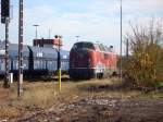 Am 04.11.2011 ist die 221 117-5 immer noch in Neheim-H�sten abgestellt.