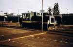 Am 07.06.1983 legt 332 134-6 im Bahnhof Neheim-H�sten eine Ruhepause ein. (Scan vom Foto)