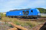 Am 29.08.2022 wurde die Siemens Vectron 248 106-8 (PRESS) erstmals an der Holzverladung in Arnsberg gesichtet.