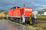 Am 3.9.2026 war die INTERTOUREX 294 670-5 an den Ladegleisen im Bahnhof Arnsberg abgestellt.